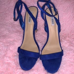 Cape Robbin royal blue sandal heels size 10